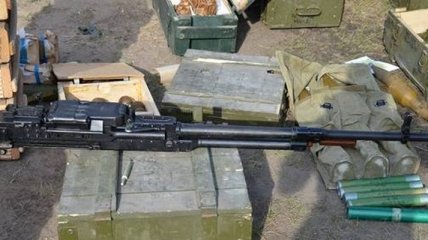На Луганщине изъяли целый арсенал оружия и боеприпасов (Фото)