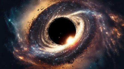 Чорна діра (ілюстративне фото)