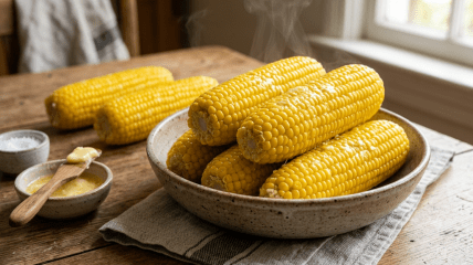 Вареная кукуруза