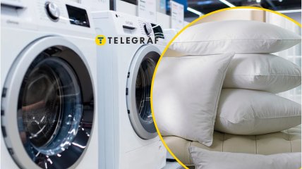 Лайфхаки для стирки подушки