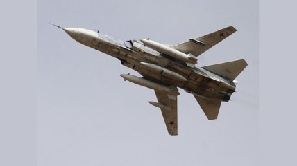 В России разбился бомбардировщик Су-24: есть жертвы 