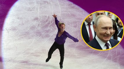 Евгений Плющенко и Владимир Путин