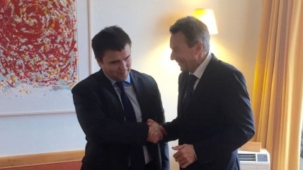 Климкин встретился с президентом Красного Креста Маурером