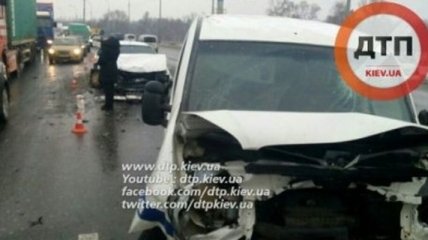 ДТП в Киеве: есть пострадавшие