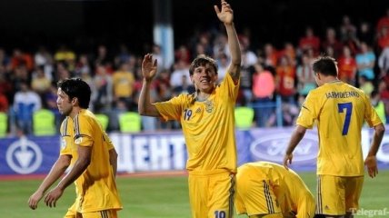 Сборная Украины по футболу заняла 28-е место в мировом рейтинге