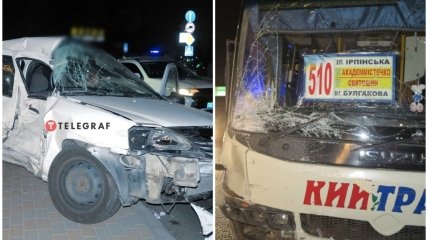 Смертельная авария произошла в Киеве