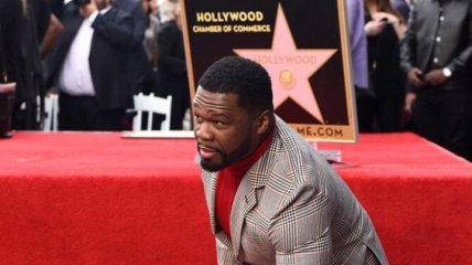 Репер 50 Cent нарешті отримав зірку на Алеї слави (Фото)