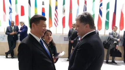 Порошенко и председатель КНР обсудили торгово-экономическое сотрудничество 