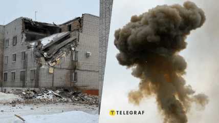 Взрыв в здании военной комендатуры