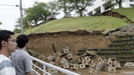 Землетрясения всколыхнуло Японию 