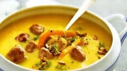 Рецепт. Тыквенный суп для детей от Анастасии Приходько