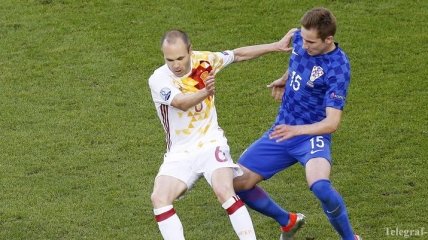 Иньеста: У сборной Испании не очень хороший момент из-за поражения