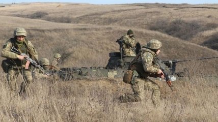 На Донбассе оккупанты четыре раза открывали огонь, военные не пострадали 