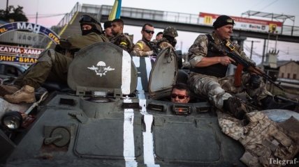 Силы АТО уничтожили позиции террористов в районе Мариуполя