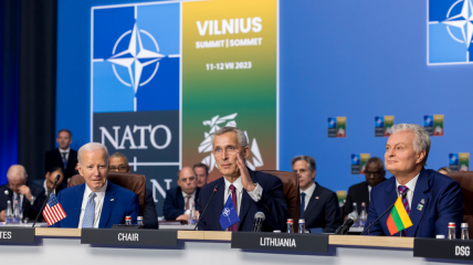 Открытие саммита НАТО