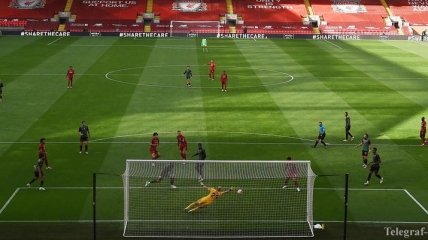 Дебютный гол Кертиса Джонса в АПЛ - в обзоре матча Ливерпуль - Астон Вилла (Видео)