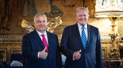 Дональд Трамп та Віктор Орбан