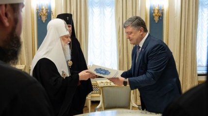 Президент встретился с предстоятелями православных церквей Украины