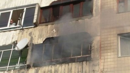 Во Львове пожар в многоэтажке привел к масштабной эвакуации (Видео)