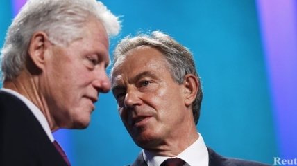 Тони Блэр и Билл Клинтон верят в Украину  