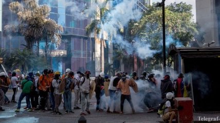 В Венесуэле продолжают протестовать против Мадуро