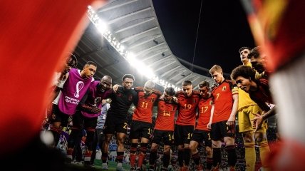 Сборная Бельгии перед матчем с Хорватией