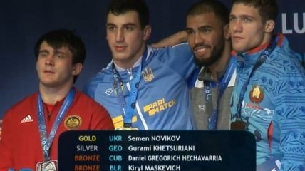 Украинский борец выиграл "золото" молодежного чемпионата мира