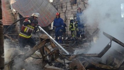 Масштабный пожар под Киевом: спасатели завершили поисковые работы 