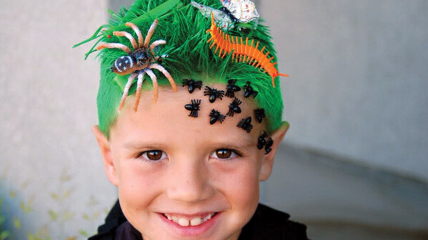 Прически на Хэллоуин для мальчиков с короткими волосами: 10 неординарных идей