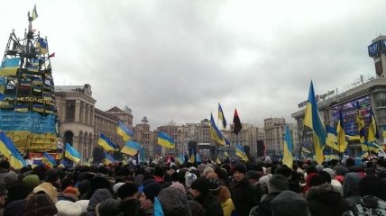 Марш миллиона украинцев на Евромайдане