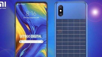 Xiaomi запатентовала смартфон с солнечной батареей