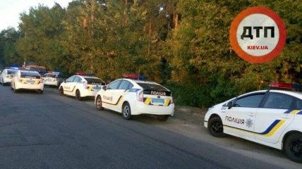 Восемь патрульных авто преследовали нарушителя в Киеве 