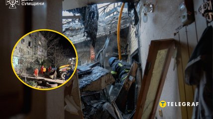 Последствия ударов по областным центрам