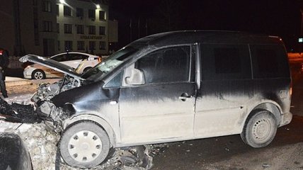В Луцке столкнулись две легковушки, пострадали 4 человека