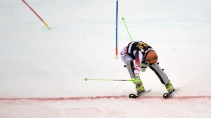 Николь Хосп выиграла "золото" в слаломе на этапе Кубка мира