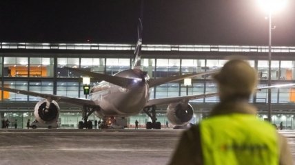 3 самолета не смогли сесть в аэропорту "Киев"