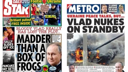 Світова преса про війну в Україні