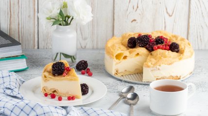 Как эклер – только в форме торта