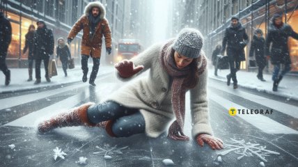 Скользко на льду