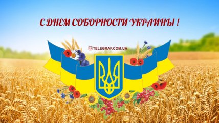 С днем соборности Украины! Картинки и открытки с поздравлением 