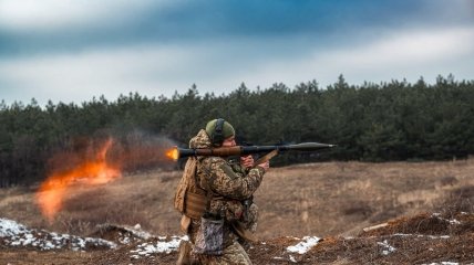 Боец Сил обороны Украины