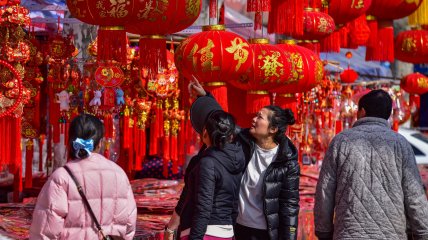 Красный - главный цвет китайского Нового года