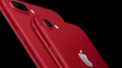 Компания Apple анонсировала новые iPhone7 и iPhone7 Plus в красном цвете
