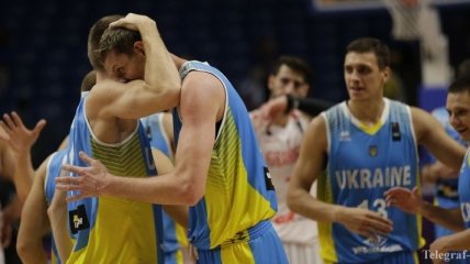 Сборная Украины одержала первую победу на Евробаскете-2017