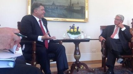 Порошенко провел встречу с президентом Германии Йоахимом Гауком