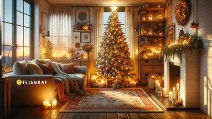 Елка является главным атрибутом Нового года (изображение создано с помощью ИИ)