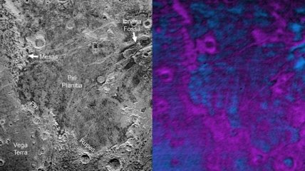 На поверхности Плутона обнаружен гигантский "укус"