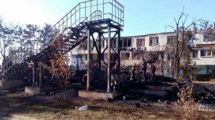 Пожар в лагере Одессы: суд арестовал все имущество "Виктории"