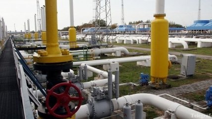 В украинских хранилищах увеличились запасы газа 