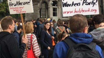 В Лондоне прошла акция против запрета абортов в Ирландии